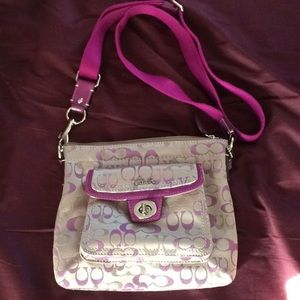 Authentic Coach Messenger Bag